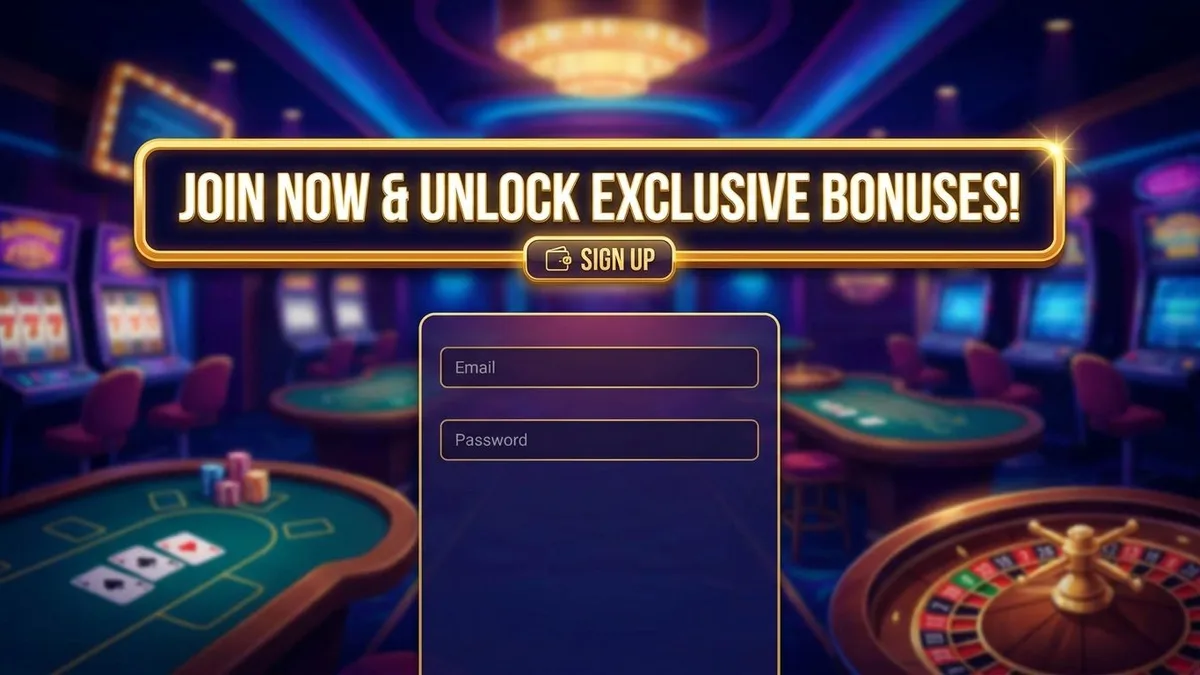 Registrazione con bonus